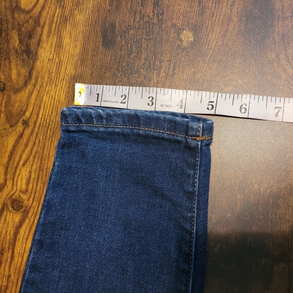 Everlane Jeans Size 29 High Rise Skinny Tummy Control Medium Dark Wash Stretch - Picture 11 of 11